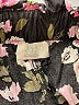 ABound 100% Rayon Floral Black Shorts Size XL - photo 3