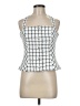 White House Black Market White Sleeveless Blouse Size 6 - photo 1