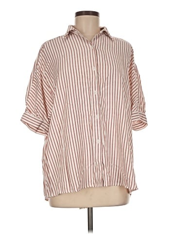Max Studio 3/4 Sleeve Blouse (view 1)