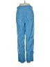 Buru Checkered-gingham Blue Casual Pants Size S - photo 2