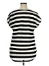 Ava & Viv 100% Polyester Silver Short Sleeve Top Size 1X - photo 2