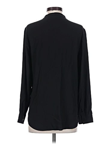 Eileen Fisher Long Sleeve Silk Top (view 2)