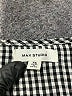 Max Studio Houndstooth Black Short Sleeve Blouse Size XS - photo 7
