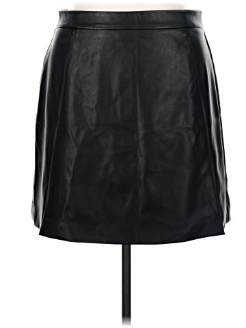 Banana Republic Factory Store Faux Leather Skirt (view 1)