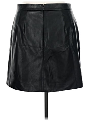 Banana Republic Factory Store Faux Leather Skirt (view 2)