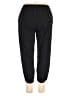 Unbranded Solid Black Casual Pants Size XL - photo 2
