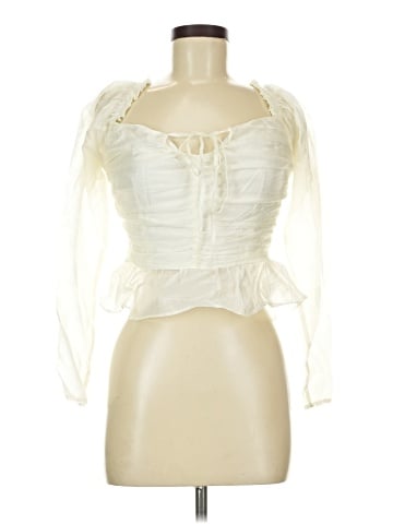WAYF 3/4 Sleeve Blouse (view 1)