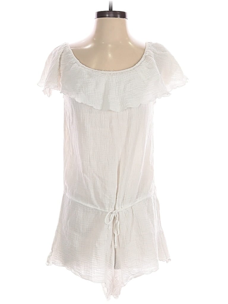 Pre-owned Eberjey Romper In White