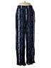 Three Dots 100% Rayon Print Blue Casual Pants Size M - photo 1