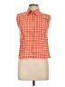 Prada Orange Vintage Button Up Blouse Size EU (IT) 42 / US 6 - photo 1