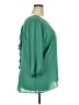 Free 2 luv 100% Polyester Green 3/4 Sleeve Blouse Size 2X - photo 4