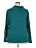 L.L.Bean 100% Supima Cotton Teal Long Sleeve Turtleneck Size 3X - photo 2