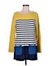 Boden Color Block Yellow Pullover Sweater Size 8R - photo 1