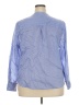 J.Crew Blue 3/4 Sleeve Blouse Size 2X - photo 2