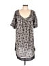 H&M Print Black Casual Dress Size L - photo 1