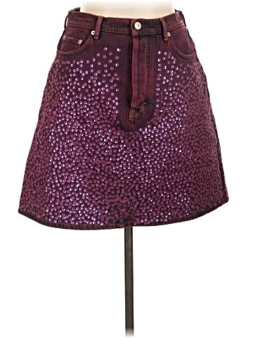 Acne Studios Sequin Denim Skirt (view 1)
