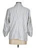 Chico's Stripes White Blazer Size M - photo 2