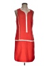 Etcetera Color Block Red Casual Dress Size 4 - photo 1