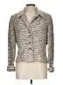St. John Collection Tweed Silver Blazer Size L (estimated) - photo 1
