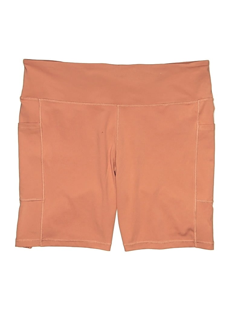 Pre-owned Xersion Athletic Shorts In Tan