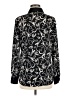 Catherine Malandrino 100% Polyester Paisley Black Long Sleeve Blouse Size M - photo 2