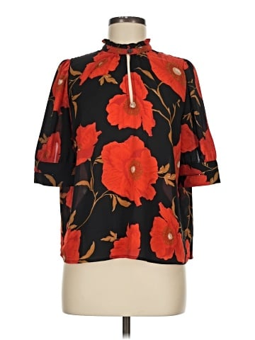 Ann Taylor Factory 3/4 Sleeve Blouse (view 1)