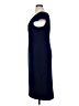 Connected Apparel Solid Blue Cocktail Dress Size 14 - photo 5