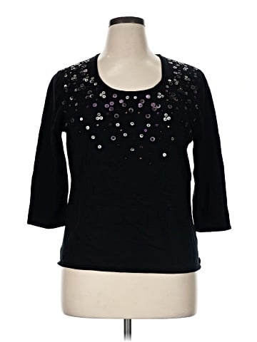 Peck & Peck 3/4 Sleeve Top (view 1)