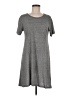 Current/Elliott Solid Gray Casual Dress Size Med (2) - photo 1