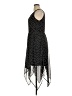 Elle Polka Dots Black Cocktail Dress Size XL - photo 5
