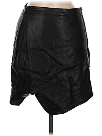 Honey Punch Faux Leather Skirt (view 1)