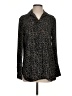 Equipment 100% Polyester Black Long Sleeve Blouse Size XS - photo 1