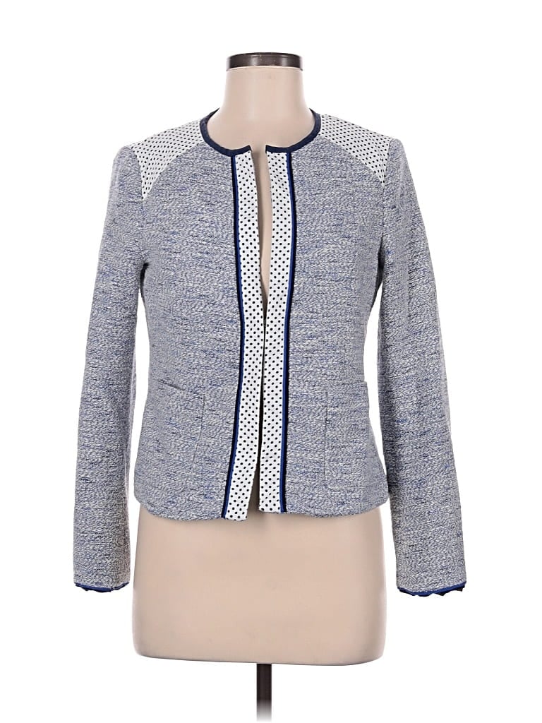 Pre-owned Nanette Lepore Blazer Jacket In Blue