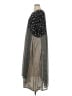 Alembika 100% Polyester Polka Dots Gray Casual Dress Size XL - photo 5