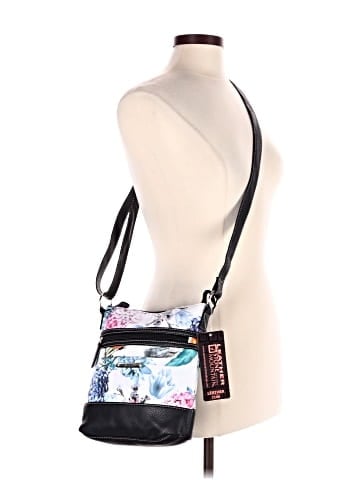 Stone Mountain Leather Crossbody Bag (view 2)