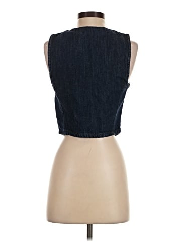 Zara Sleeveless Button-Down Shirt (view 2)