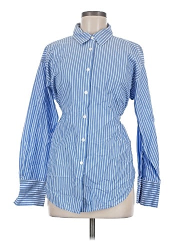 Ann Taylor LOFT Long Sleeve Button-Down Shirt (view 1)