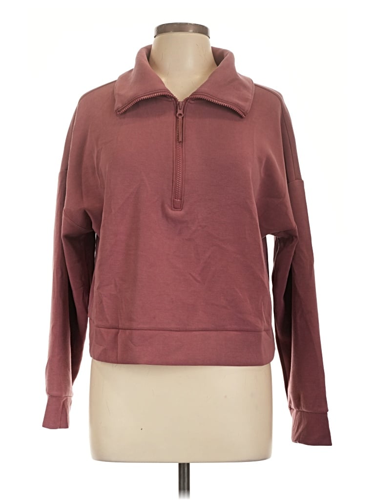 Pre-owned Avia Sweatshirt In Burgundy