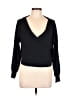 Gilly Hicks Black Long Sleeve Blouse Size S - photo 1