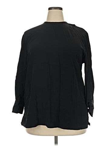 Dana Buchman Long Sleeve Blouse (view 1)