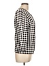 Talbots Outlet Checkered-gingham Black Cardigan Size Lg Petite - photo 4
