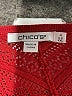 Chico's Chevron-herringbone Red Pullover Sweater Size XXL (4) - photo 7