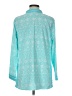 Coolibar 100% Polyester Teal Long Sleeve Blouse Size M - photo 2