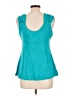 Boston Proper Teal Sleeveless Blouse Size L - photo 2