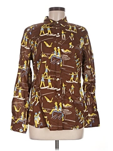 J. McLaughlin Long Sleeve Button-Down Shirt (view 1)