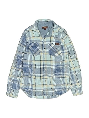 7 For All Mankind Long Sleeve Button-Down Shirt (view 1)