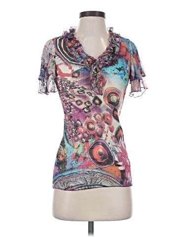 Alberto Makali Short Sleeve Blouse (view 1)