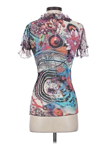 Alberto Makali Short Sleeve Blouse (view 2)