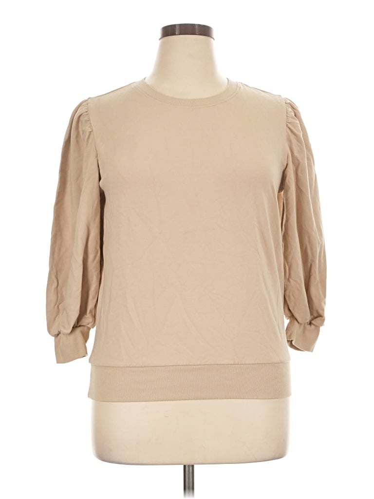Pre-owned The Drop Sweatshirt In Tan