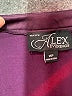 Alex Evenings Purple Jacket Size 14 Petite - photo 6